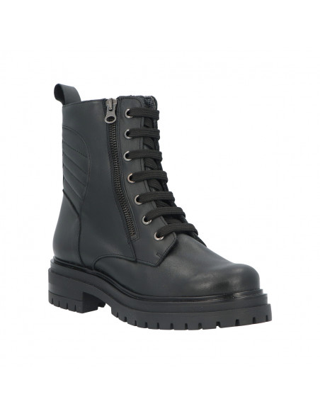 BOTIN MILITAR MUJER-DIAVOLO SHOES-8089NPLO