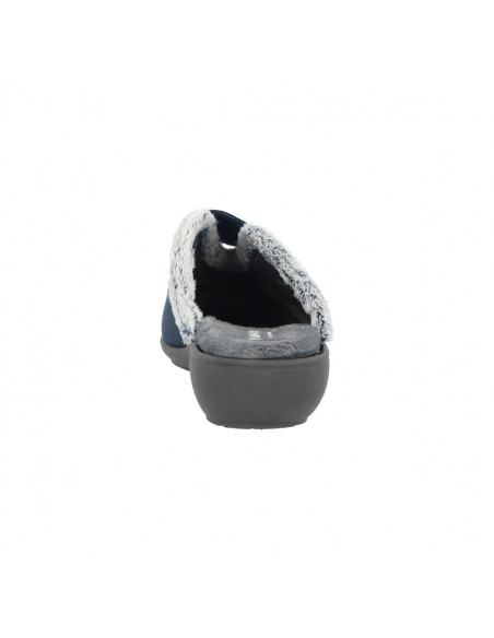 ZAPATILLA CASA CUÑA MUJER-PLUMAFLEX-14113