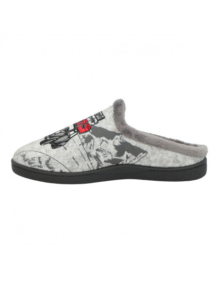 ZAPATILLA CASA HOMBRE-PLUMAFLEX-12229