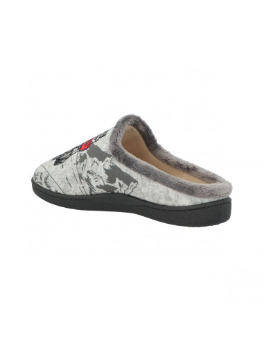 ZAPATILLA CASA HOMBRE-PLUMAFLEX-12229