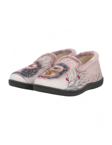 ZAPATILLA CASA MUJER-PLUMAFLEX-12215 ZAPATILLA CASA MUJER-PLUMAFLEX-12215