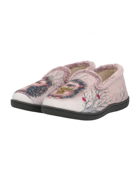 ZAPATILLA CASA MUJER-PLUMAFLEX-12215