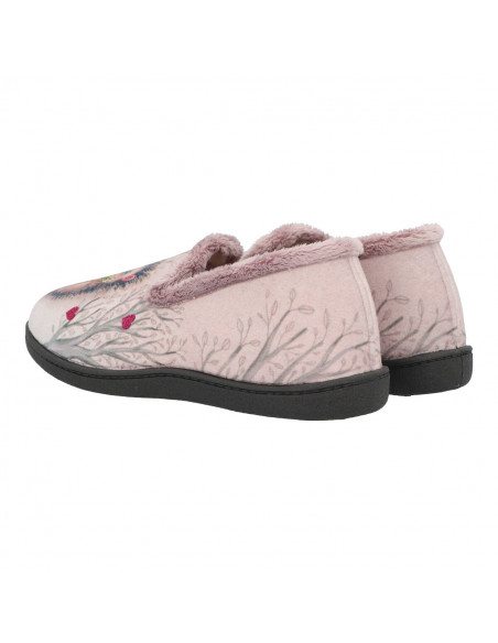 ZAPATILLA CASA MUJER-PLUMAFLEX-12215