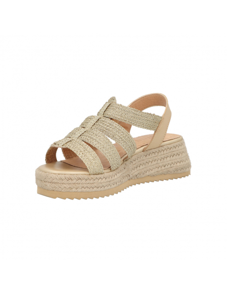 SANDALIA PLATFORMA ESPARTO MUJER-MUSTANG-52862