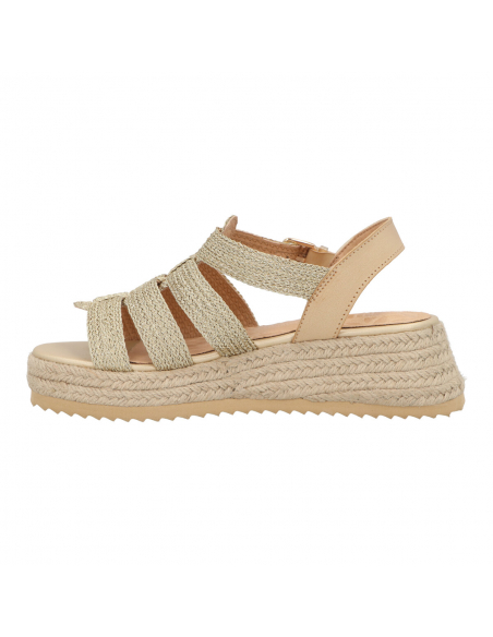 SANDALIA PLATFORMA ESPARTO MUJER-MUSTANG-52862