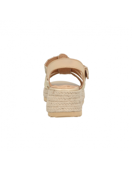SANDALIA PLATFORMA ESPARTO MUJER-MUSTANG-52862