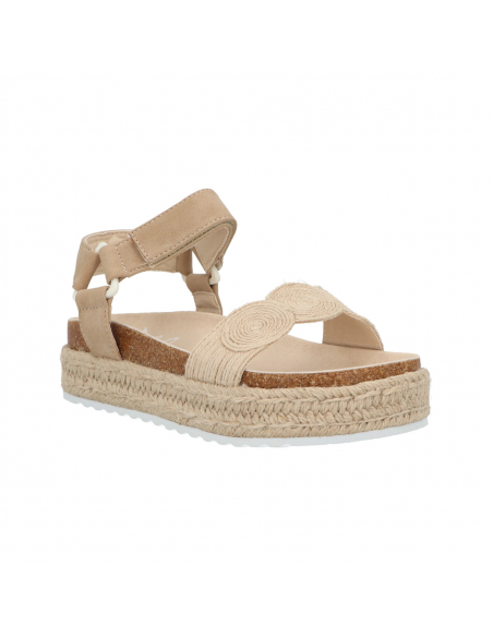 SANDALIA PLATAFORMA ESPARTO NIÑA-MUSTANG KIDS-48752