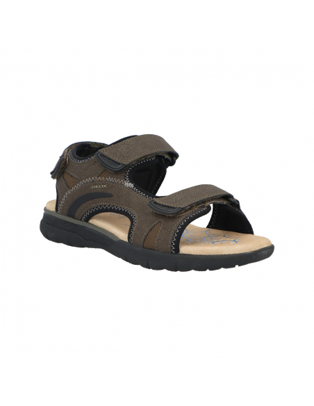 SANDALIA VELCROS HOMBRE-GEOX-U25ELA0EK14