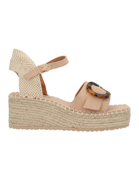 SANDALIA CUÑA MUJER-HISPAFLEX-23110