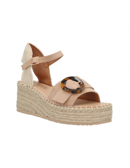 SANDALIA CUÑA MUJER-HISPAFLEX-23110
