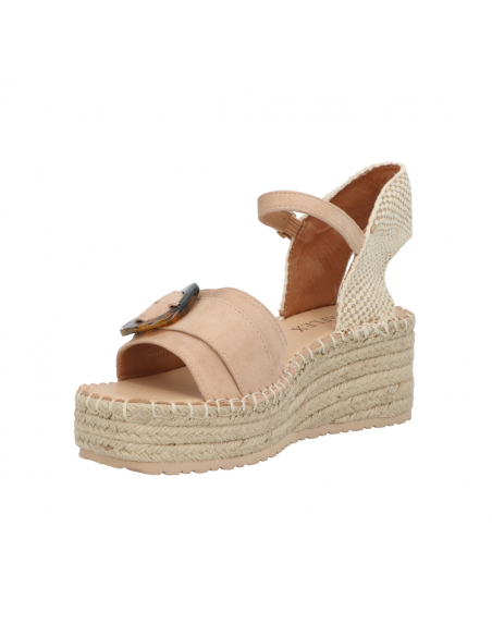 SANDALIA CUÑA MUJER-HISPAFLEX-23110
