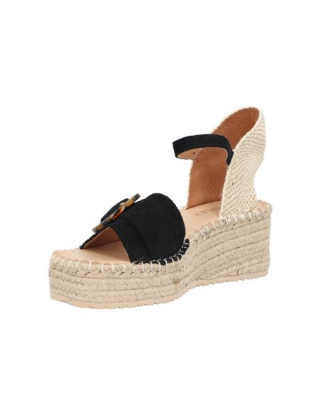 SANDALIA CUÑA MUJER-HISPAFLEX-23110