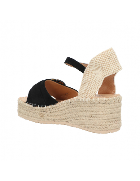 SANDALIA CUÑA MUJER-HISPAFLEX-23110