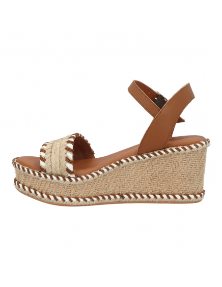 SANDALIA CUÑA YUTE MUJER-POPA-021ARAMBOL SUTACH
