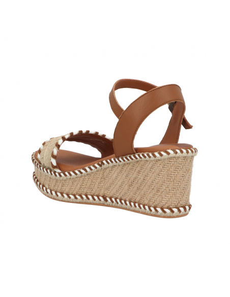 SANDALIA CUÑA YUTE MUJER-POPA-021ARAMBOL SUTACH