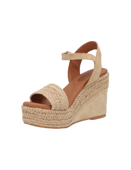 SANDALIA CUÑA YUTE MUJER-POPA-021BANDON CHIARA