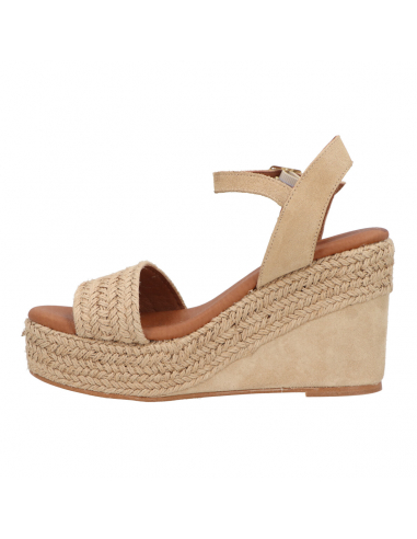 SANDALIA CUÑA YUTE...