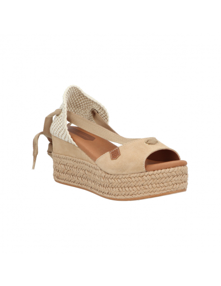 SANDALIA CUÑA MUJER-POPA-021VALDES LAZ SERRA
