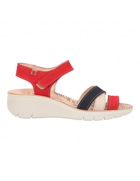 SANDALIA CUÑA MUJER-LAURA AZAÑA-LA25406BI