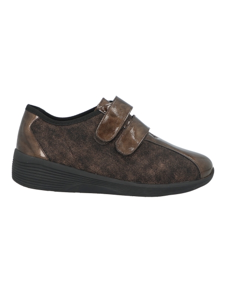 ZAPATO CASUAL VELCRO ANCHO ESPECIAL MUJER-DOCTOR CUTILLAS-82711