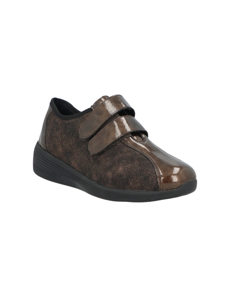 ZAPATO CASUAL VELCRO ANCHO ESPECIAL MUJER-DOCTOR CUTILLAS-82711