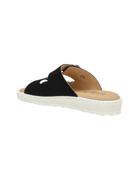 SANDALIA ZUECO HEBILLAS MUJER-PLUMAFLEX-80500