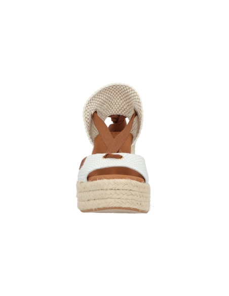 SANDALIA CUÑA YUTE MUJER-POPA-031VALDES SNAKE