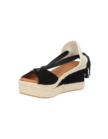 SANDALIA CUÑA YUTE MUJER-POPA-031VALDES SERRAJE