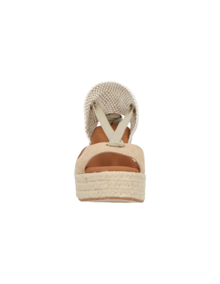 SANDALIA CUÑA YUTE MUJER-POPA-031VALDES SERRAJE