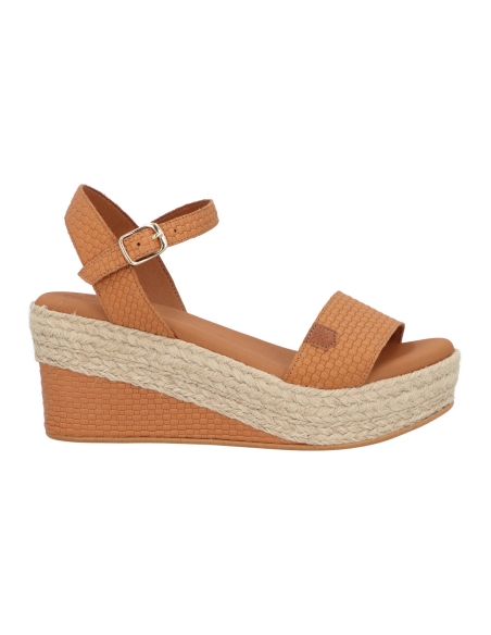 SANDALIA CUÑA YUTE MUJER-POPA-031ARAMBOL TRENZADO
