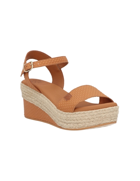 SANDALIA CUÑA YUTE MUJER-POPA-031ARAMBOL TRENZADO
