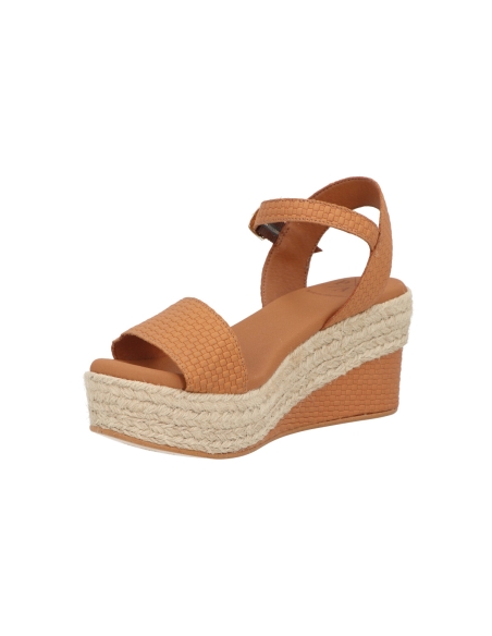 SANDALIA CUÑA YUTE MUJER-POPA-031ARAMBOL TRENZADO