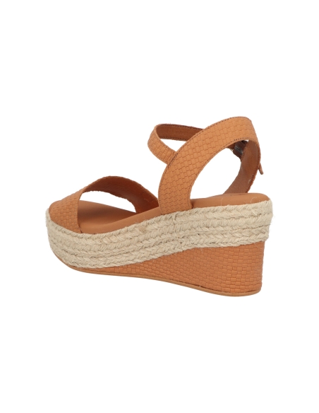 SANDALIA CUÑA YUTE MUJER-POPA-031ARAMBOL TRENZADO
