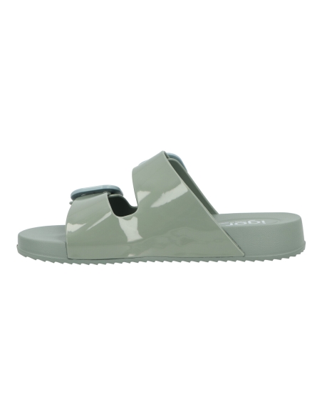 SANDALIA HEBILLAS PLAYA MUJER-IGOR-S10334 HABANA BRILLO