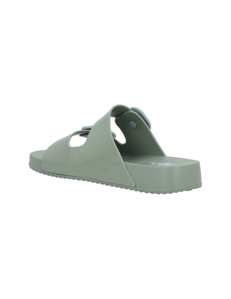 SANDALIA HEBILLAS PLAYA MUJER-IGOR-S10334 HABANA BRILLO