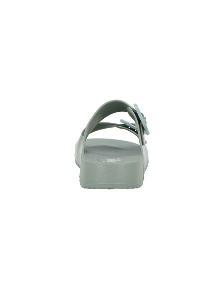 SANDALIA HEBILLAS PLAYA MUJER-IGOR-S10334 HABANA BRILLO