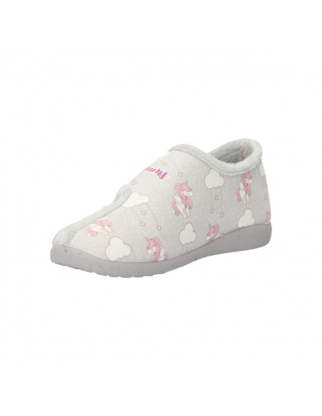 ZAPATILLA CASA-GARZON-UNICORNIO NUBES