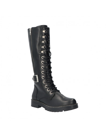 BOTA CORDON MOTORISTA MUJER-DIAVOLO SHOES-5674MAD-CHACAL