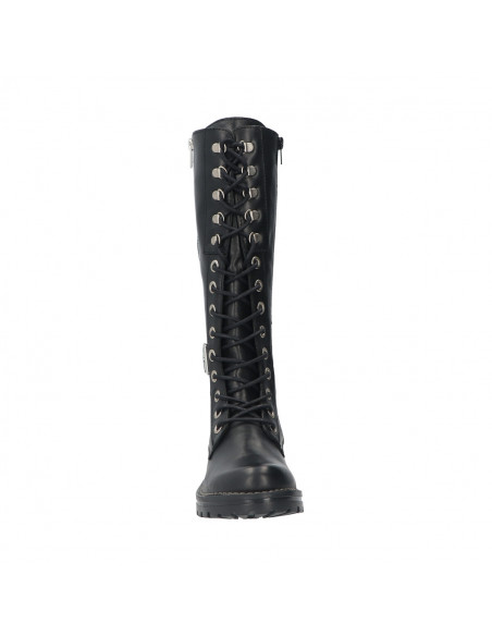 BOTA CORDON MOTORISTA MUJER-DIAVOLO SHOES-5674MAD-CHACAL
