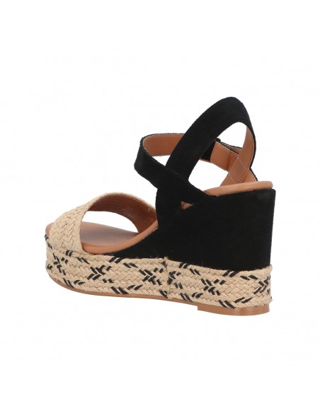 SANDALIA CUÑA YUTE MUJER-POPA-011 SAMOS
