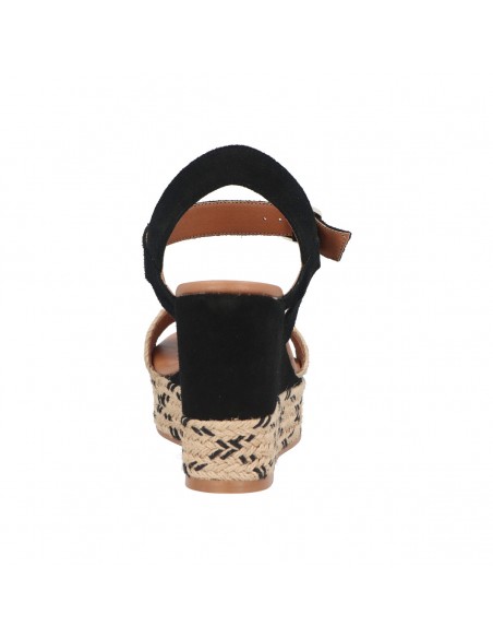 SANDALIA CUÑA YUTE MUJER-POPA-011 SAMOS