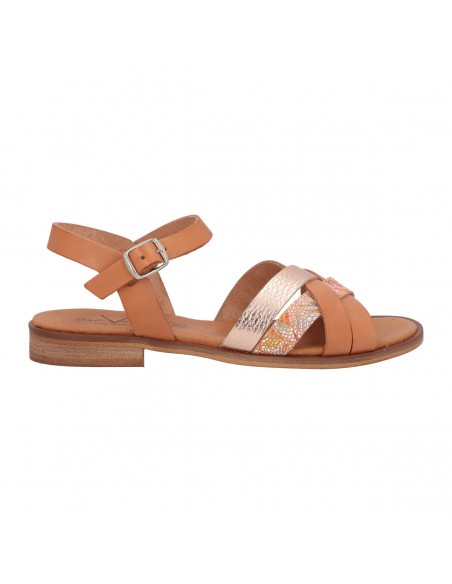 SANDALIA PLANA MUJER-DIAVOLO SHOES-6303PPRE