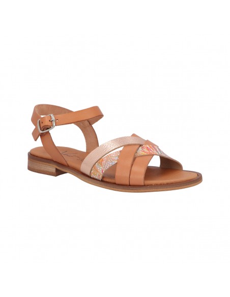 SANDALIA PLANA MUJER-DIAVOLO SHOES-6303PPRE
