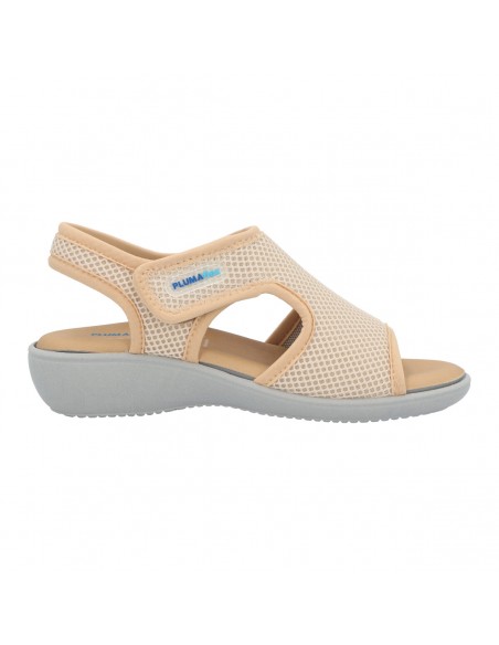 SANDALIA VELCRO MUJER-PLUMAFLEX-14702