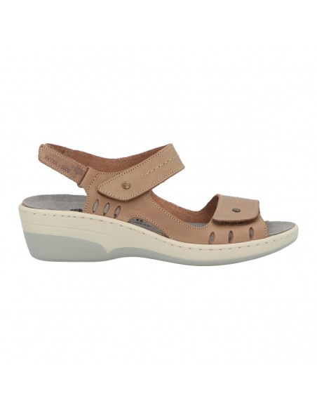 SANDALIA CUÑA VELCRO PLANTILLA EXTRAIBLE BIO MUJER-INTER BIOS-3020
