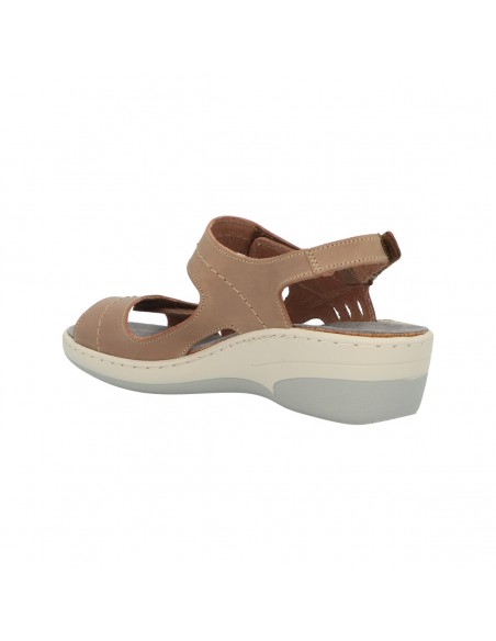 SANDALIA CUÑA VELCRO PLANTILLA EXTRAIBLE BIO MUJER-INTER BIOS-3020