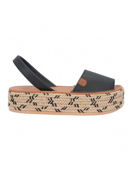 SANDALIA PLATAFORMA YUTE MUJER-POPA-011 ROSARIO