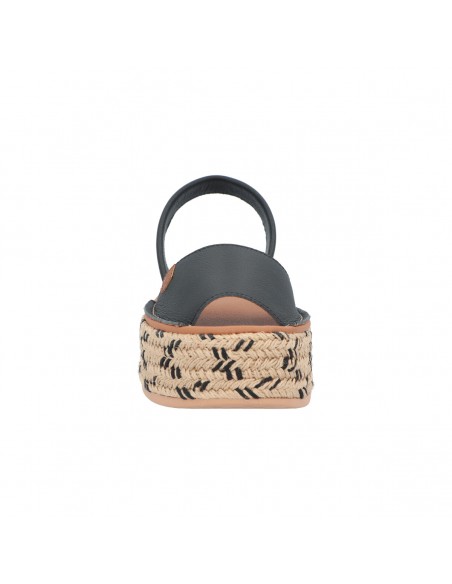 SANDALIA PLATAFORMA YUTE MUJER-POPA-011 ROSARIO