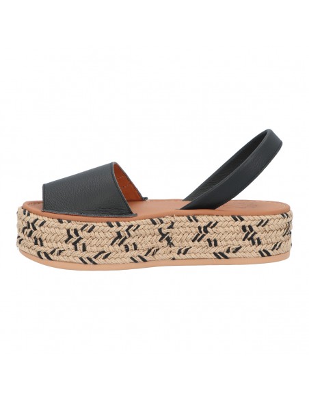 SANDALIA PLATAFORMA YUTE MUJER-POPA-011 ROSARIO