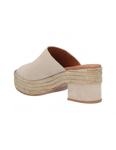 ZUECO TACON YUTE MUJER-POPA-011 MATRIA